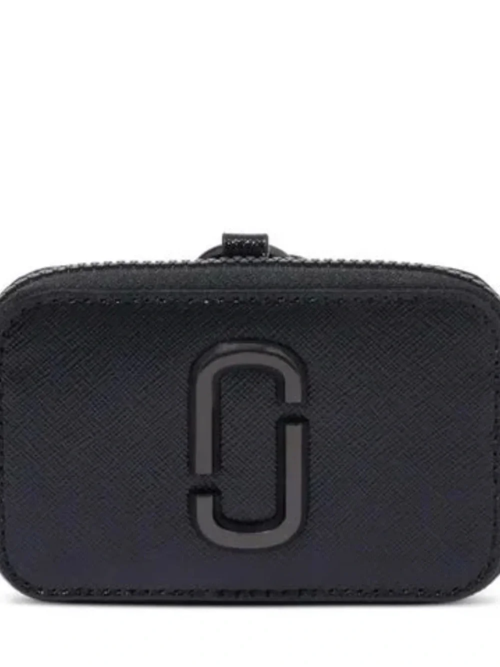 Marc Jacobs Black Micro Snapshot Charm includes dustbag